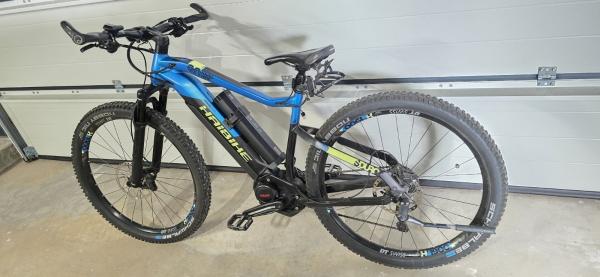 RS-Mount Akkumount passend zu Haibike mit YAMAHA/BOSCH Motor und MRS-Schiene